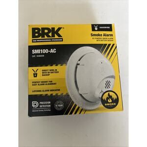 First Alert SMI100-AC Smoke Detector & Alarm, AC Powered Battery Backup.Multiple